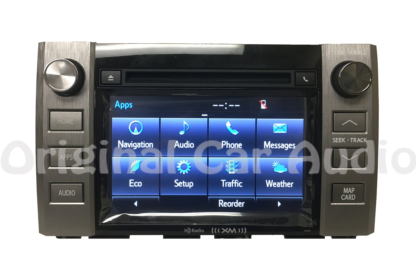 2014 2015 2016 2017 2018 2019 Toyota Tundra OEM Navigation Bluetooth MP3 CD XM HD Radio Receiver