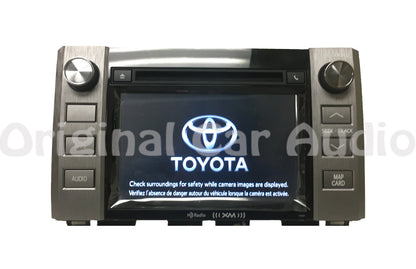 2014 2015 2016 2017 2018 2019 Toyota Tundra OEM Navigation Bluetooth MP3 CD XM HD Radio Receiver