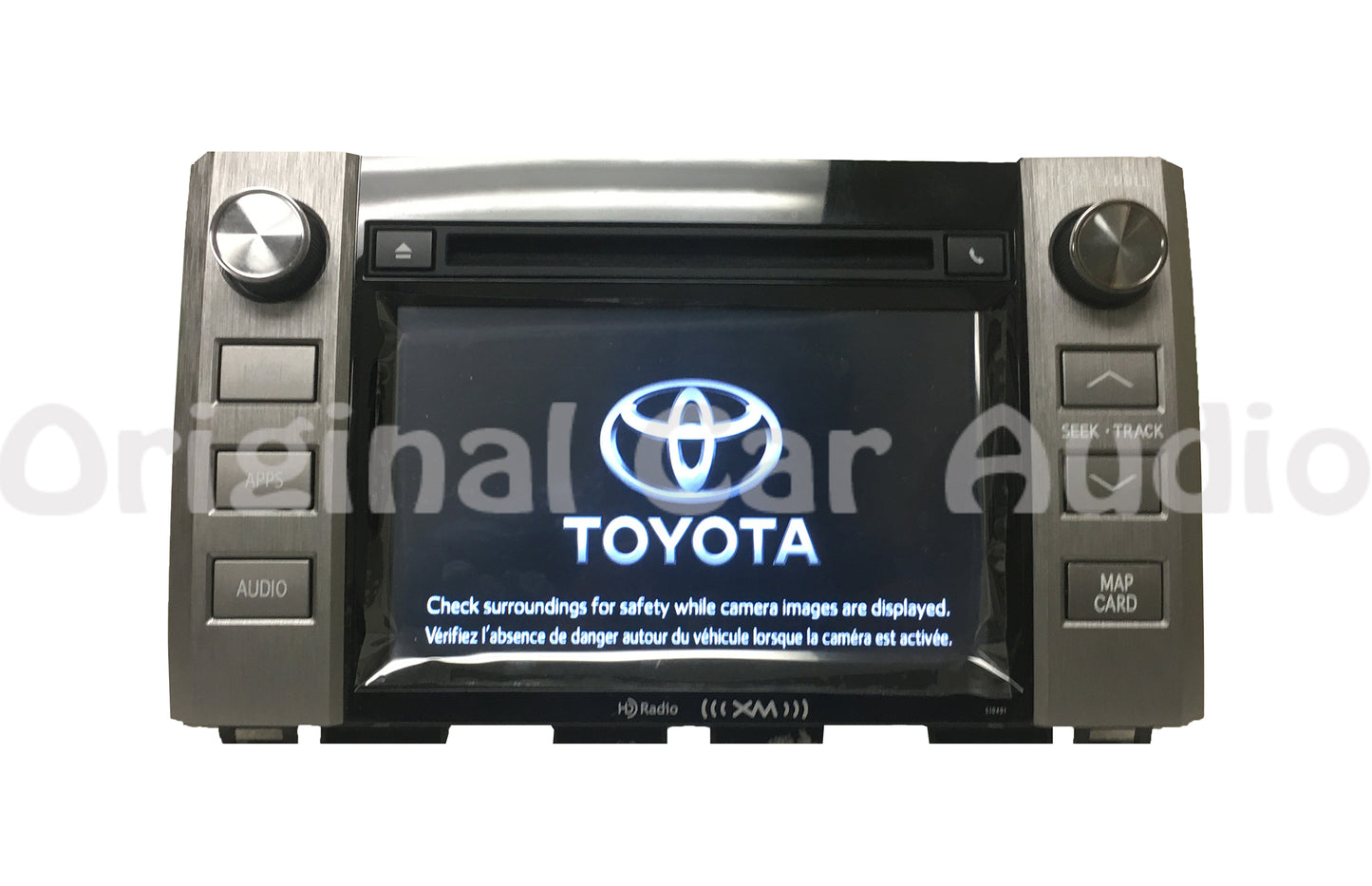 Refurbished 2014 2015 2016 2017 2018 2019 Toyota Tundra OEM Navigation Bluetooth MP3 CD XM HD Radio Receiver