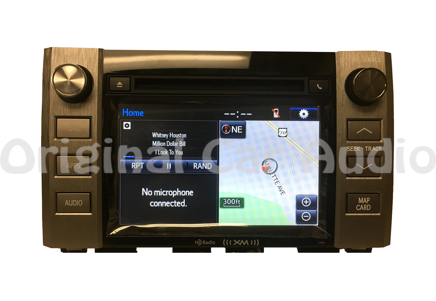 2014 2015 2016 2017 2018 2019 Toyota Tundra OEM Navigation Bluetooth MP3 CD XM HD Radio Receiver
