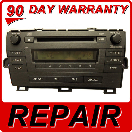 Toyota Prius Repair Service Radio CD Player 51883 2010 2011