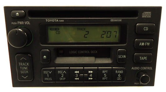 Toyota SOLARA 1999 Radio CD Player Tape 99 86120-AA020 16808