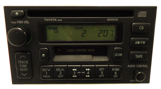 1990 - 1999 Toyota OEM radio Land Cruiser 4Runner Supra  CD Player Receiver 56808