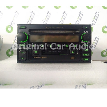 Re-manufactured 2000 2001 2002 2003 Toyota Celica Highlander OEM JBL RDS Radio Tape Cassette 6 CD 56816