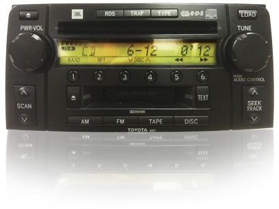 2003 - 2009 Toyota 4Runner JBL OEM Radio Tape Player 6 Disc CD Changer 56827