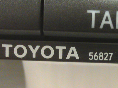 2003 - 2009 Toyota 4Runner JBL OEM Radio Tape Player 6 Disc CD Changer 56827