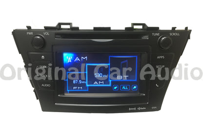 Reman 2012 - 2014 TOYOTA PRIUS V OEM AM FM XM HD Radio Touch Screen Receiver w/ New Screen 57011