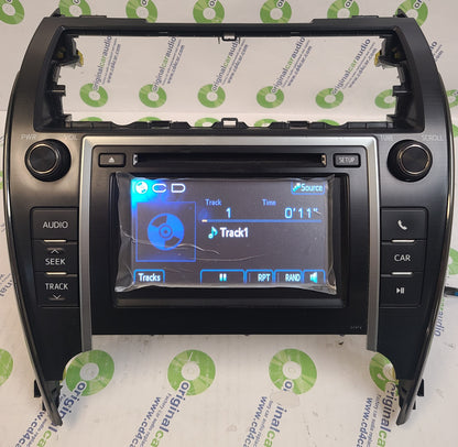 Refurbished 2012 2013 Toyota Camry Touch Screen Radio CD Disc Player MP3 AUX 57012