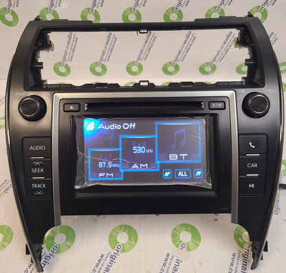 Refurbished 2012 2013 Toyota Camry Touch Screen Radio CD Disc Player MP3 AUX 57012