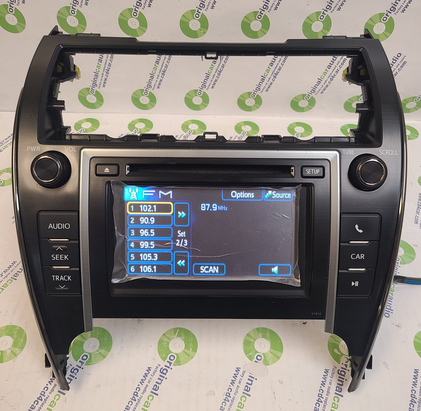 Refurbished 2012 2013 Toyota Camry Touch Screen Radio CD Disc Player MP3 AUX 57012