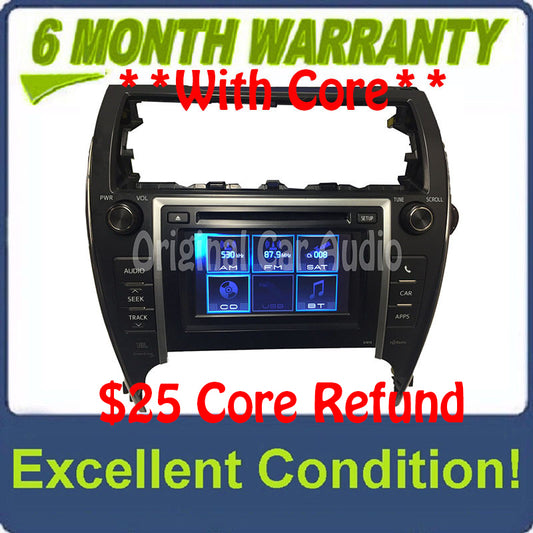 12 13 Toyota CAMRY Touch Screen Display LCD Radio MP3 XM CD Changer Player 57013