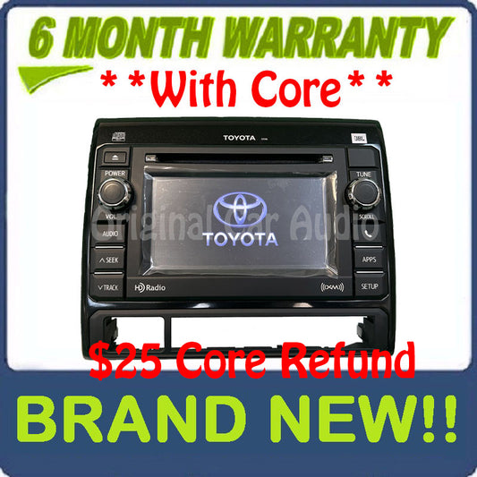 BRAND NEW 2011 2012 2013 2014 Toyota Tacoma OEM JBL SAT HD Radio CD Player 57016