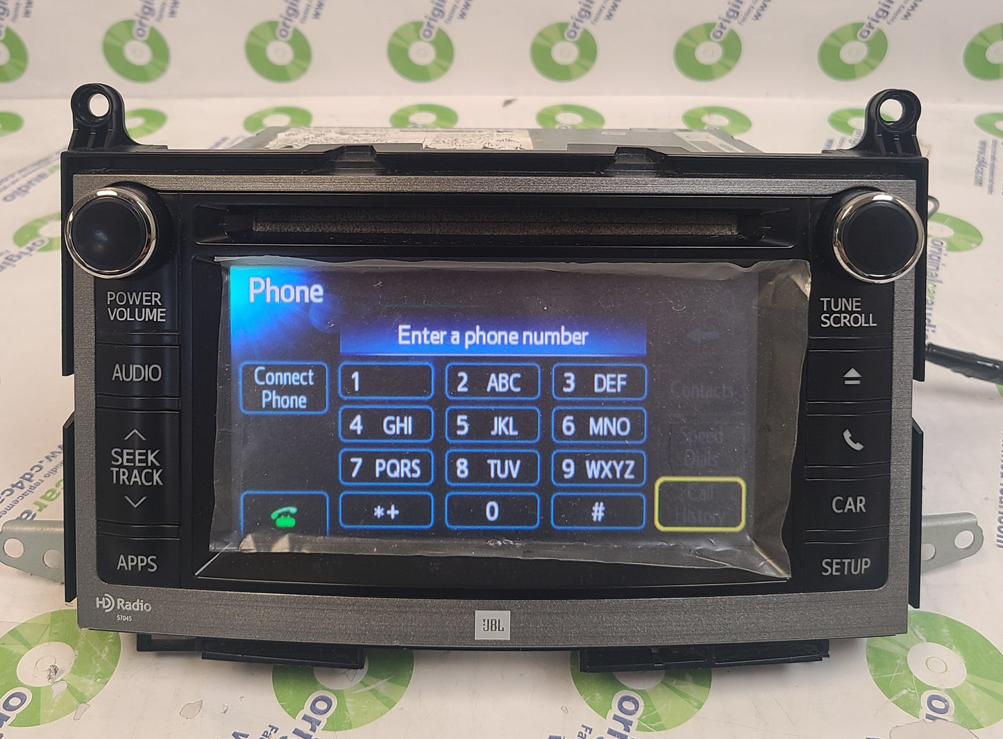 Refurbished 2012 - 2015 Toyota Venza OEM JBL Touch Screen AM FM HD App Radio Receiver 57045