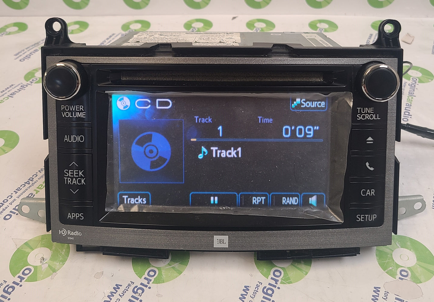 Refurbished 2012 - 2015 Toyota Venza OEM JBL Touch Screen AM FM HD App Radio Receiver 57045
