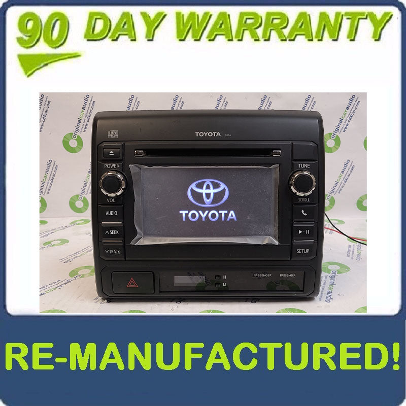 Remanufactured 2013 Toyota Tacoma AM FM Radio CD Player Stereo Audio touch screen Bluetooth satellite