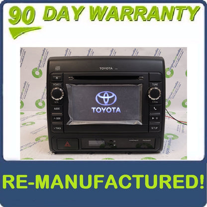 Remanufactured 2013 Toyota Tacoma AM FM Radio CD Player Stereo Audio touch screen Bluetooth satellite