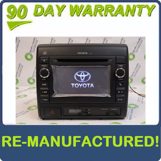 Remanufactured 2013 Toyota Tacoma AM FM Radio CD Player Stereo Audio touch screen Bluetooth satellite