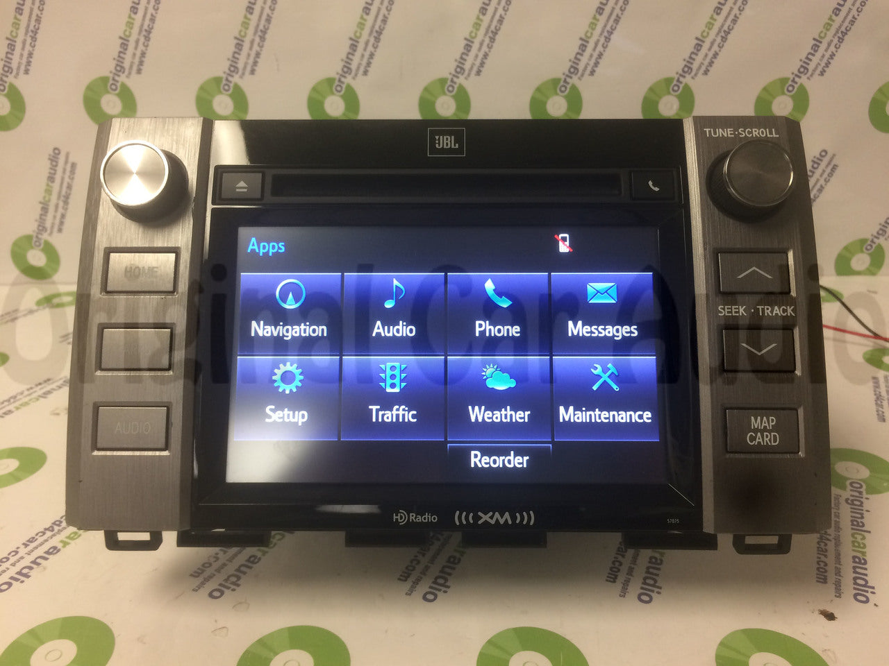 2014 - 2019 TOYOTA TUNDRA JBL OEM Radio CD Player GPS NAVIGATION XM BLUETOOTH Touch Screen