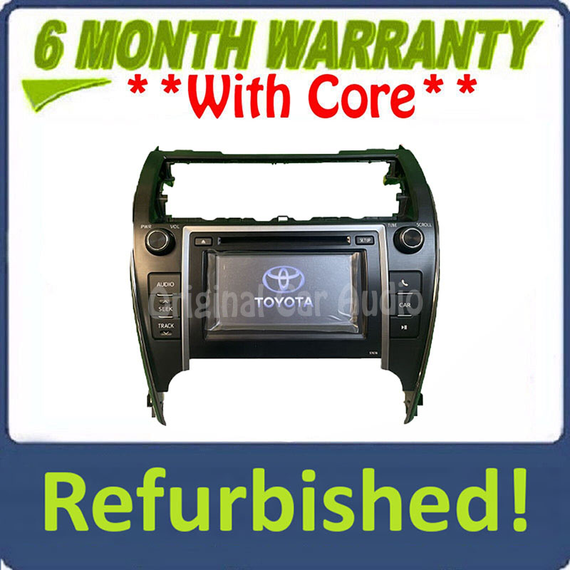 Refurbished 12 13 Toyota CAMRY Touch Screen Display LCD Radio MP3 AUX CD Changer Player OEM