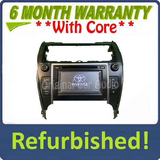 Refurbished 12 13 Toyota CAMRY Touch Screen Display LCD Radio MP3 AUX CD Changer Player OEM