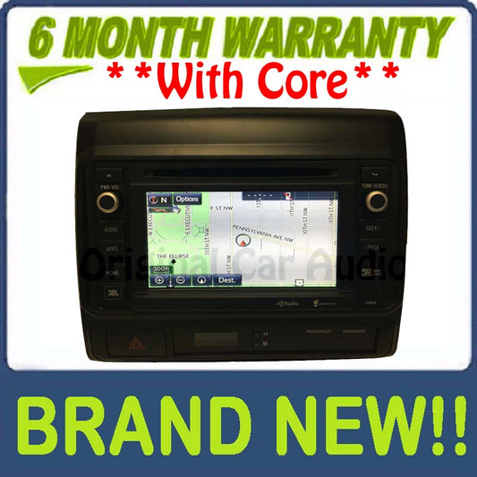 NEW 2014 2015 Toyota Tacoma OEM Entune Navigation GPS JBL AM FM Radio MP3 CD Player