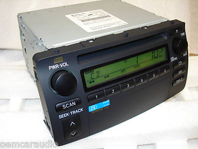 Toyota Corolla Radio and CD Player 86120-02270 2003 2004 2005