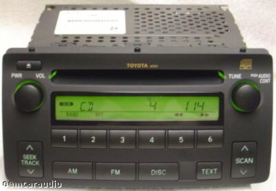 2003 - 2008 Toyota Corolla OEM RDS Radio CD Player Receiver A51813