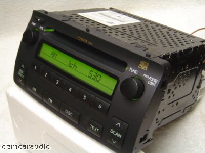 2003 - 2008 Toyota Corolla OEM RDS Radio CD Player Receiver A51813
