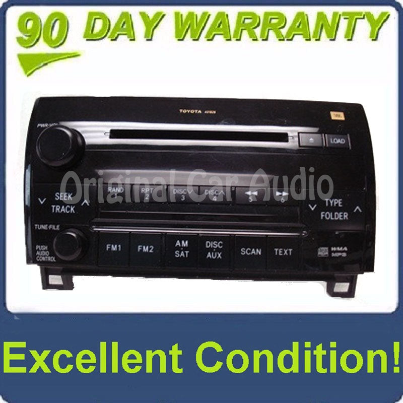 Toyota Tundra Sequoia Radio MP3 6 Disc CD Changer 86120-0C191
