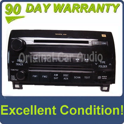 Toyota Tundra Sequoia Radio MP3 6 Disc CD Changer 86120-0C191