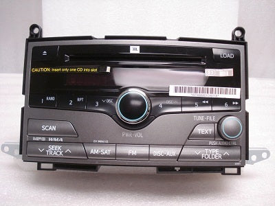 2009 - 2010 NEW Toyota Venza JBL Radio XM Bluetooth MP3 6 CD Player 86120-0T030 2009-2010