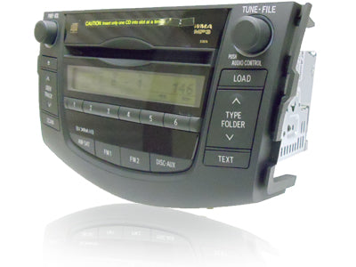 2006 - 2011 06 07 08 09 10 11 Toyota Rav4 XM MP3 6 Disc Changer CD Player OEM 51874