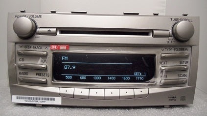 2007 - 2009 TOYOTA CAMRY OEM AM FM RADIO MP3 AUX CD Player Receiver A51897