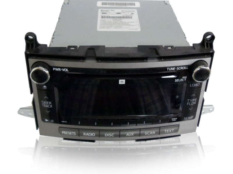 Toyota Venza JBL Radio MP3 6 CD Changer 2009 2010 2011