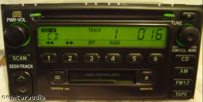 Toyota Radio Tape and CD Player 86120-2B680 2000-2004