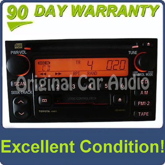 1995 - 2004 Toyota Tacoma OEM AM FM Radio Tape CD Player Receiver