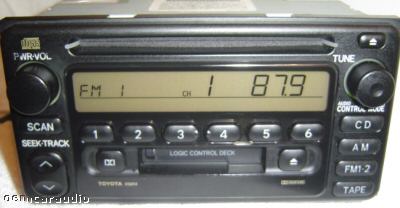 Toyota Rav4 MR2 Radio Tape and CD Player 2000-2002
