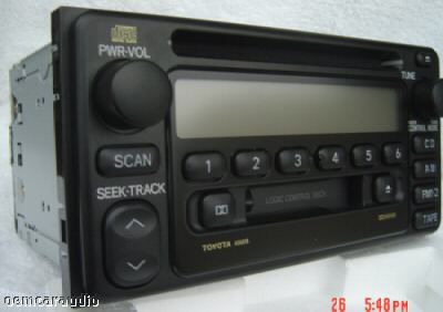 Toyota Rav4 MR2 Radio Tape and CD Player 2000-2002