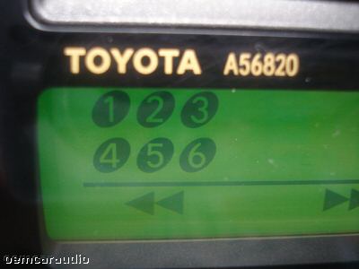 TOYOTA Camry JBL Radio Stereo 6 Disc Changer Tape Cassette CD Player OEM