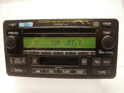 Toyota Tundra JBL Radio Tape 6 CD Changer 86120-0C090 2003 - 2004