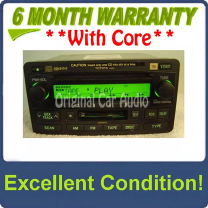 Toyota JBL Sequoia Radio 6 CD Changer 86120-0C210 2003 2004