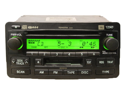 2004* - 2007 Toyota Sequoia Tundra OEM JBL RDS Radio Tape 6 CD Player A56830