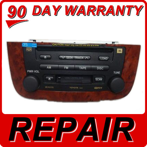 Toyota Highlander Repair Service 6 disc changer cd player gps jbl