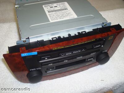 TOYOTA Highlander Navigation JBL Radio Stereo Tape 6 Disc Changer CD Player A56833 2004 2005 2006 2007