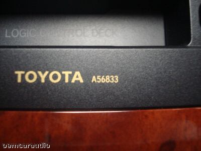 TOYOTA Highlander Navigation JBL Radio Stereo Tape 6 Disc Changer CD Player A56833 2004 2005 2006 2007