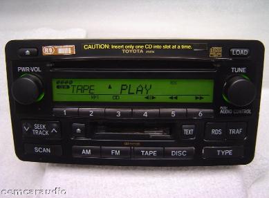 Toyota Tundra Radio Tape 6 Disc CD Changer JBL Stereo