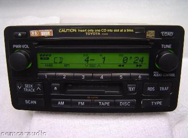 Toyota Tundra Radio Tape 6 Disc CD Changer JBL Stereo