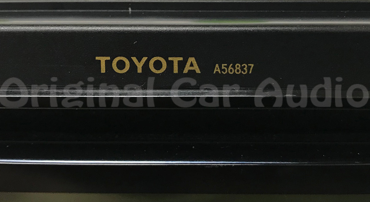 TOYOTA Rav4 4Runner JBL RDS Radio Tape 6 Disc CD Changer A56837 2003 2004 2005