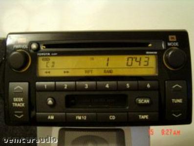Toyota Camry JBL Radio Tape Cassette Deck CD Player OEM