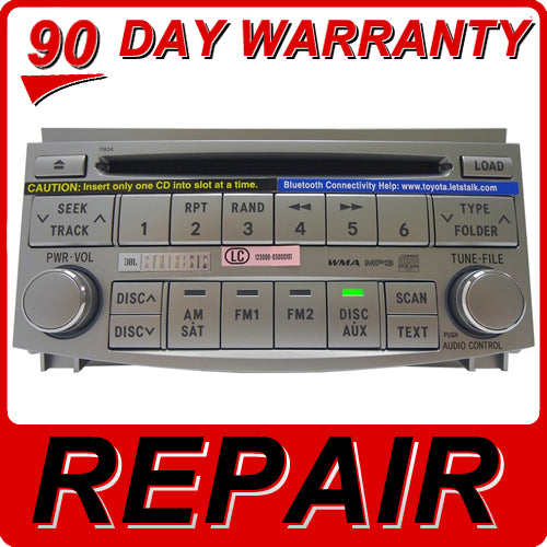 TOYOTA Avalon 6 Disc Changer CD Player Repair Service